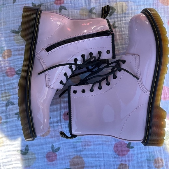 Dr. Martens Shoes - Cleaned🔥DR. MARTIN’S 1460🔥 💗baby pink glossy💗 boots